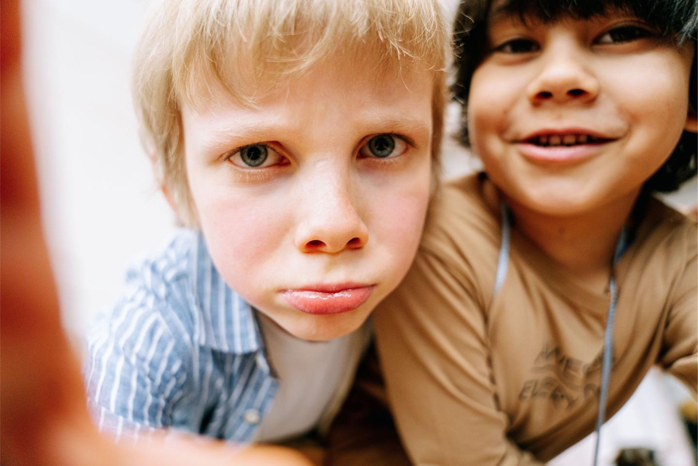 kinderen close up